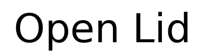 Open Lid; logo